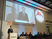 Minister Kosiniak-Kamysz na kongresie OPZZ/Fot.L.Sokal