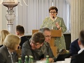 Wiceminister Bojanowska na konferencji poświęconej polityce senioralnej w Sejmie/Fot. Rafał Zambrzycki 