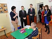 Wizyta ministra pracy i polityki społecznej w Siedlcach/fot.Bartosz Mazurek