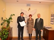 Minister Rafalska wręczyła akt powołania nowemu prezesowi PFRON