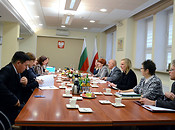 Spotkanie z bułgarską minister pracy i polityki społecznej/Fot. J.Wójcik-Tarnowska
